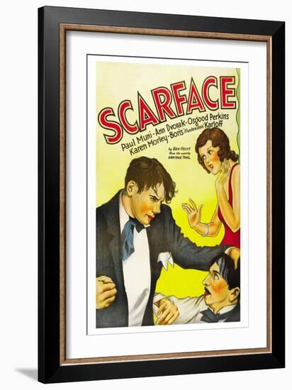 Scarface-null-Framed Art Print