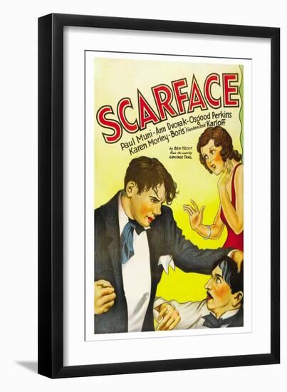 Scarface-null-Framed Art Print