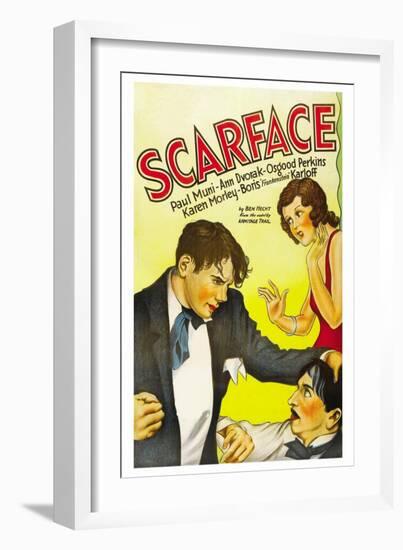 Scarface-null-Framed Art Print