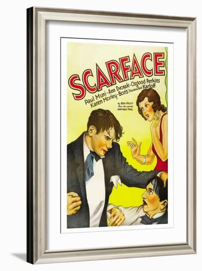 Scarface-null-Framed Art Print