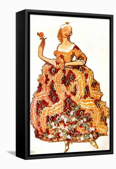 Scarlatti's Good Humoured Ladies-Leon Bakst-Framed Stretched Canvas