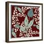 Scarlet and Tulips-Mindy Sommers-Framed Giclee Print