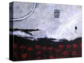Scarlet Creation II-Herb Dickinson-Stretched Canvas