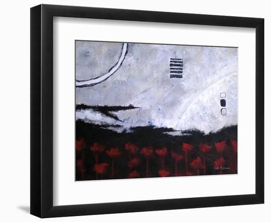 Scarlet Creation II-Herb Dickinson-Framed Photographic Print