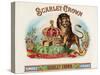 Scarlet Crown-Art Of The Cigar-Stretched Canvas