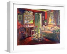 Scarlet Feather, c.2000-William Ireland-Framed Giclee Print