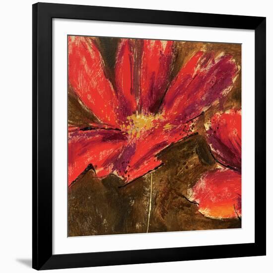 Scarlet Fever II-Cory Bannister-Framed Art Print