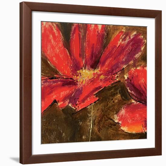 Scarlet Fever II-Cory Bannister-Framed Art Print