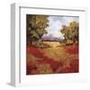 Scarlet Fields II-Maija Baynes-Framed Giclee Print