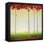 Scarlet Grove-Herb Dickinson-Framed Stretched Canvas