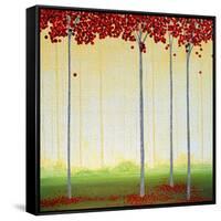 Scarlet Grove-Herb Dickinson-Framed Stretched Canvas