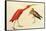 Scarlet Ibis-John James Audubon-Framed Stretched Canvas