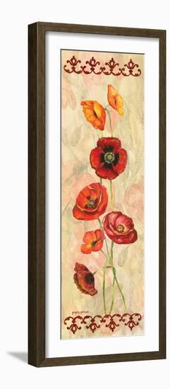 Scarlet Poppies I-Gregory Gorham-Framed Photographic Print