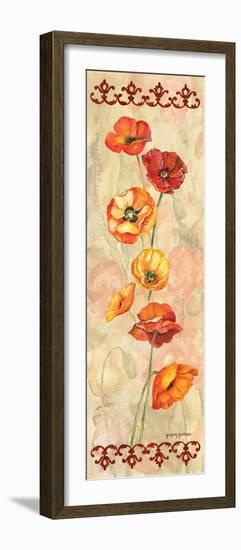 Scarlet Poppies II-Gregory Gorham-Framed Photographic Print