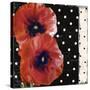 Scarlet Poppies II-Color Bakery-Stretched Canvas