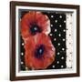 Scarlet Poppies II-Color Bakery-Framed Giclee Print