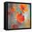 Scarlet Poppies in Bloom I-Lanie Loreth-Framed Stretched Canvas