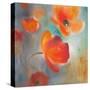 Scarlet Poppies in Bloom I-Lanie Loreth-Stretched Canvas