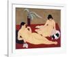 Scarlet Rug-Kunishiro Mitsutani-Framed Premium Giclee Print