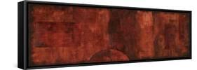 Scarlet Serendipity II-Nancy Slocum-Framed Stretched Canvas