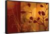 Scarlet Silhouette-Edward Aparicio-Framed Stretched Canvas