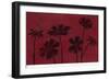 Scarlet Silhouettes II-Megan Meagher-Framed Premium Giclee Print