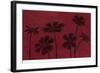 Scarlet Silhouettes II-Megan Meagher-Framed Art Print