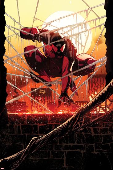 Scarlet Spider #12.1 Cover: Scarlet Spider-Ryan Stegman-Lamina Framed Poster