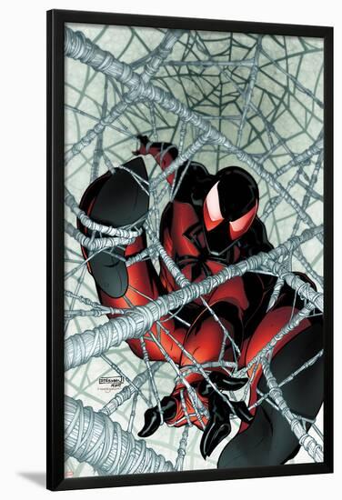 Scarlet Spider No.1: Scarlet Spider in a Web-Ryan Stegman-Lamina Framed Poster