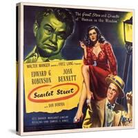 Scarlet Street, 1945-null-Stretched Canvas