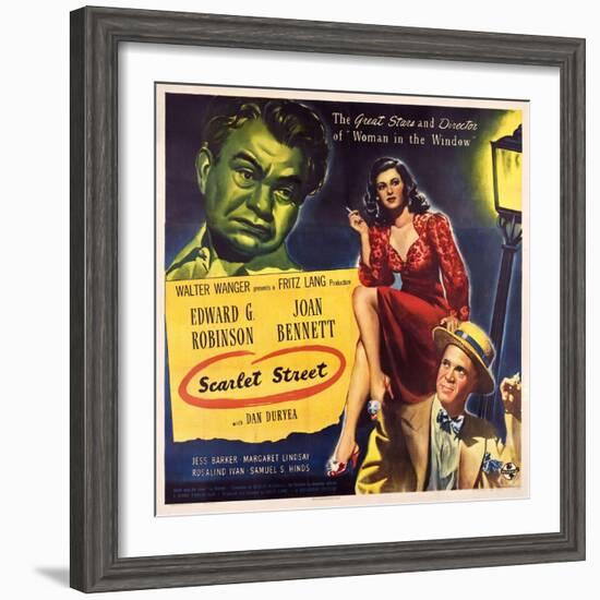 Scarlet Street, 1945-null-Framed Giclee Print