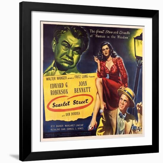 Scarlet Street, 1945-null-Framed Giclee Print