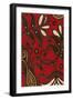 Scarlet Textile II-Norman Wyatt Jr.-Framed Art Print