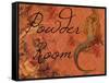 Scarlet Vintage Mermaid Powder Room-sylvia pimental-Framed Stretched Canvas
