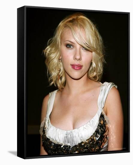 Scarlett Johansson-null-Framed Stretched Canvas