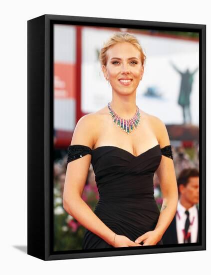 Scarlett Johansson-null-Framed Stretched Canvas