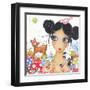 Scarlett, Kawai-Stéphanie Holbert-Framed Art Print