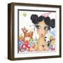 Scarlett, Kawai-Stéphanie Holbert-Framed Art Print