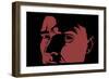 Scary Face Image-Luther-Framed Premium Giclee Print