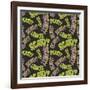 Scary Scary Pattern-Lauren Ramer-Framed Giclee Print