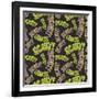 Scary Scary Pattern-Lauren Ramer-Framed Giclee Print