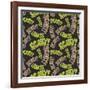 Scary Scary Pattern-Lauren Ramer-Framed Giclee Print