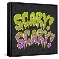 Scary Scary-Lauren Ramer-Framed Stretched Canvas