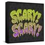 Scary Scary-Lauren Ramer-Framed Stretched Canvas