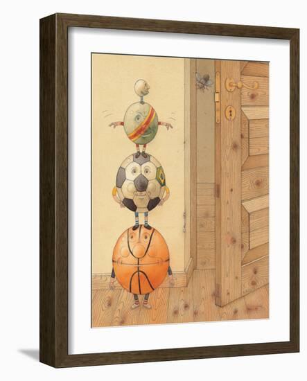 Scary Story, 2005-Kestutis Kasparavicius-Framed Giclee Print