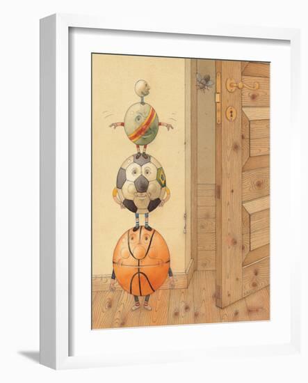 Scary Story, 2005-Kestutis Kasparavicius-Framed Giclee Print