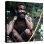 Scattered Bands of Batwa Pygmies Hunt and Fish in the Semliki Forest of Western Uganda-Nigel Pavitt-Stretched Canvas