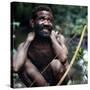 Scattered Bands of Batwa Pygmies Hunt and Fish in the Semliki Forest of Western Uganda-Nigel Pavitt-Stretched Canvas