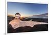 Scattered Ice from Icebergs on Black Sand Beach at Joklusarlon, Iceland-Chuck Haney-Framed Photographic Print