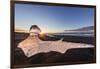 Scattered Ice from Icebergs on Black Sand Beach at Joklusarlon, Iceland-Chuck Haney-Framed Photographic Print